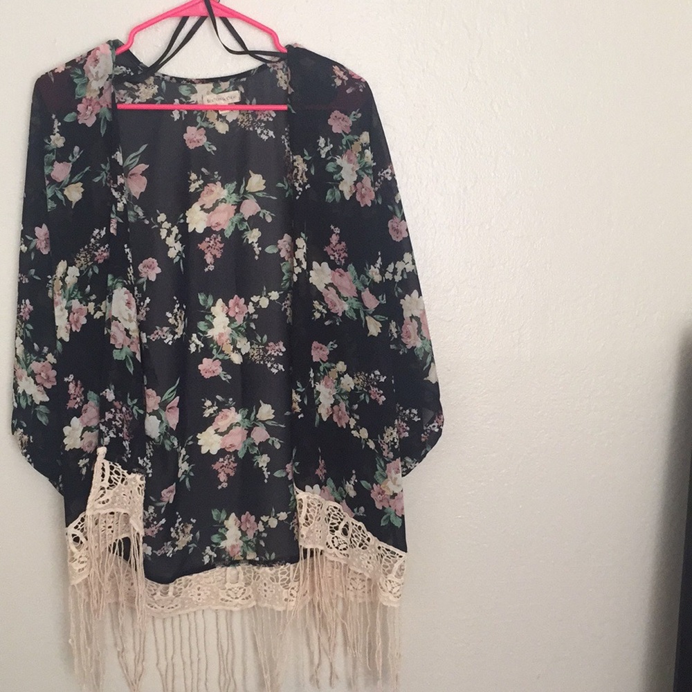 Floral kimono